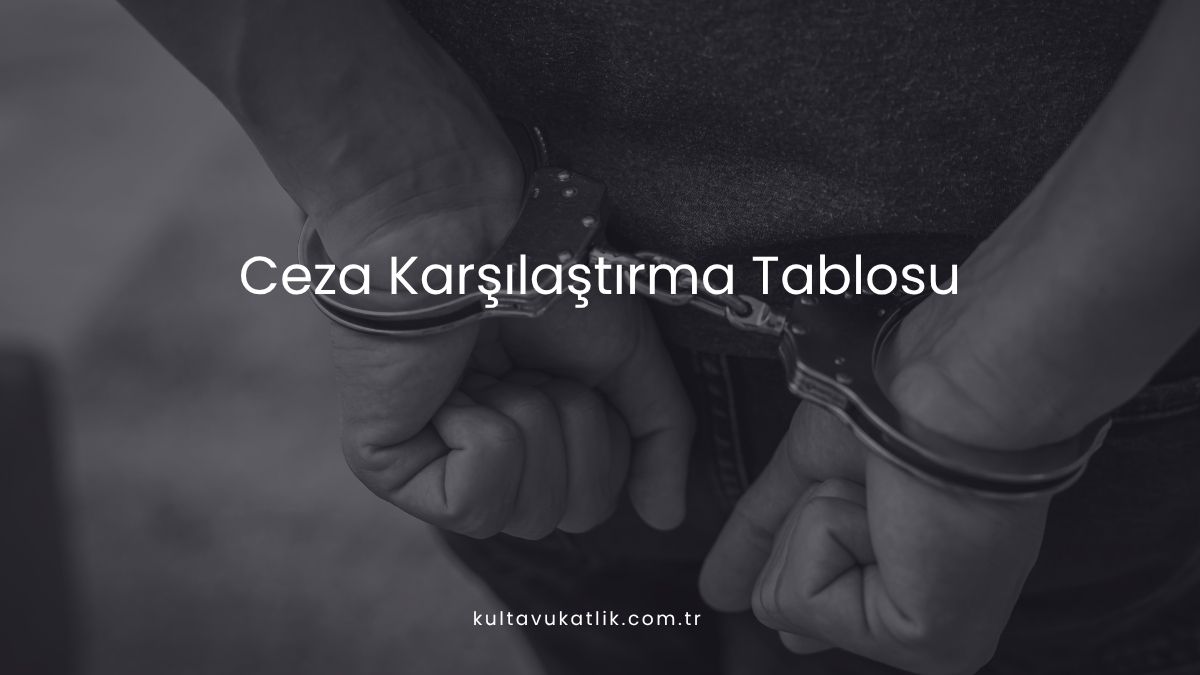 Ceza Karşılaştırma Tablosu