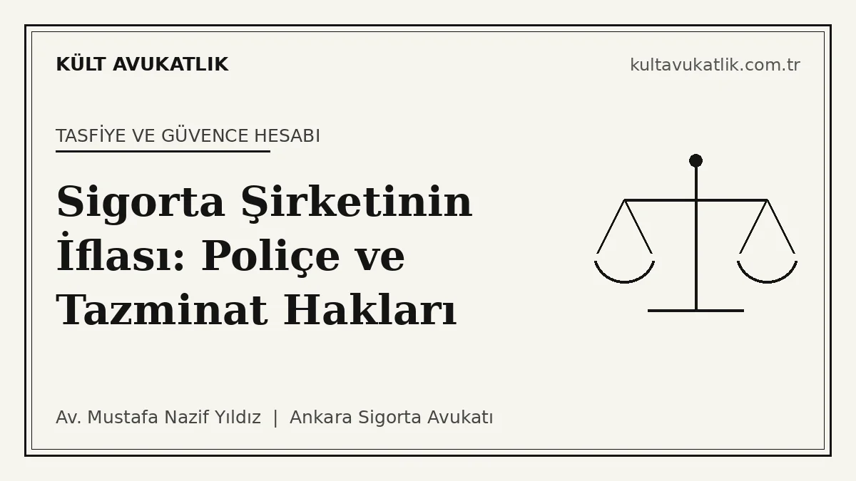 Sigorta Şirketinin İflası veya Ruhsat İptali: Poliçeler, Tazminatlar ve Güvence Hesabı (2026)