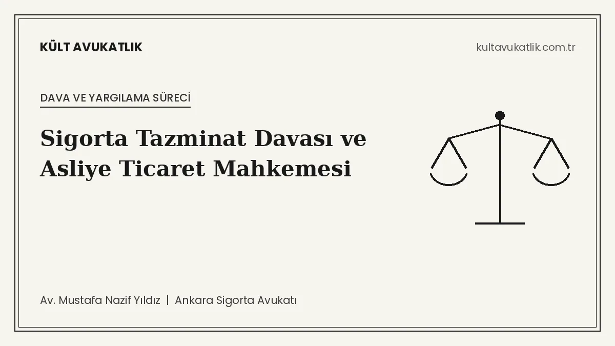 Sigorta Tazminat Davası: Asliye Ticaret Mahkemesinde Görev, Arabuluculuk Şartı ve Dava Süreci